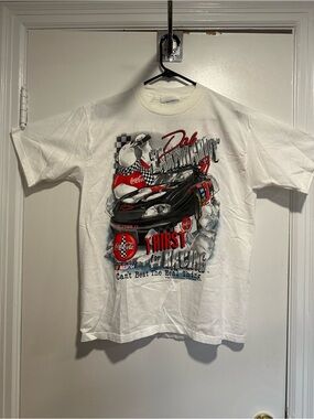 NWOT VTG ‘98 Dale Earnhardt Jr. Coca-Cola polar bear Motegi Japan Race T-shirt.